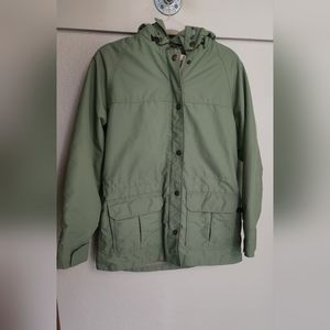 Woolrich - jacket, Pea green color, size small